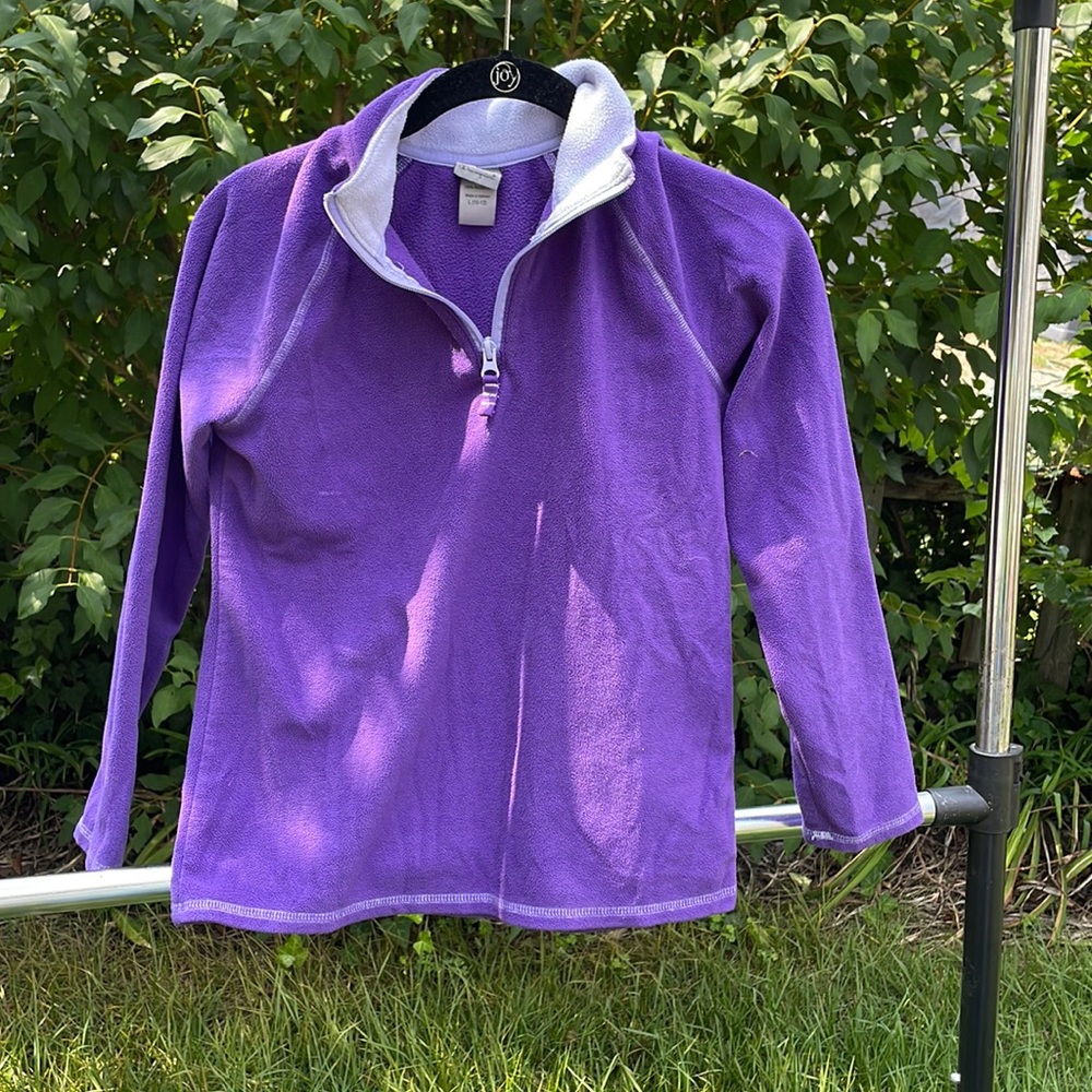 Purple sweatshirt